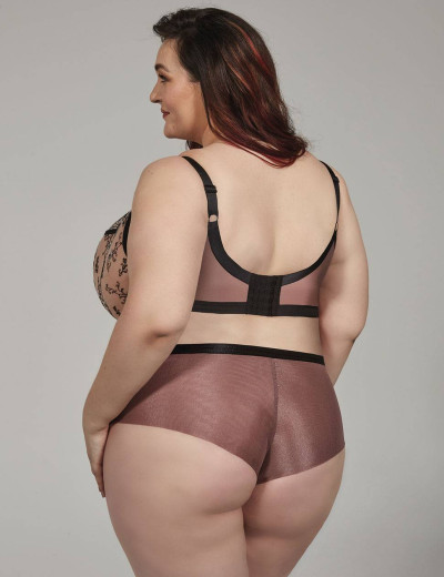 Трусы слипы высокие Kris Line PALOMA high waist, Цвет: пудра, Размеры: 3XL, изображение 2