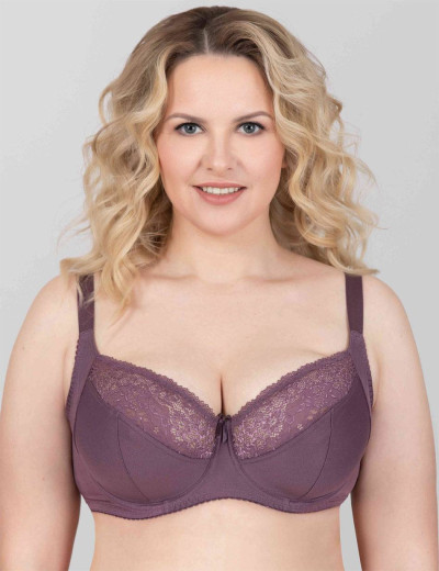Бюстгальтер мягкий с подкроем Lina A 6021 крокус, Цвет: крокус, Размеры: 75D, изображение 4