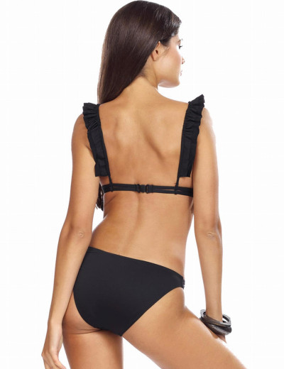 Раздельный черный купальник Lorin L1139/2, Цвет: черный, Размеры: XS, изображение 2