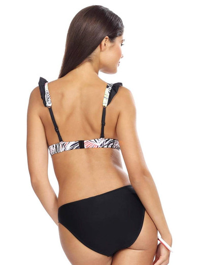 Раздельный купальник с мягкой чашкой Lorin L1144/2, Цвет: флора, Размеры: S, изображение 2