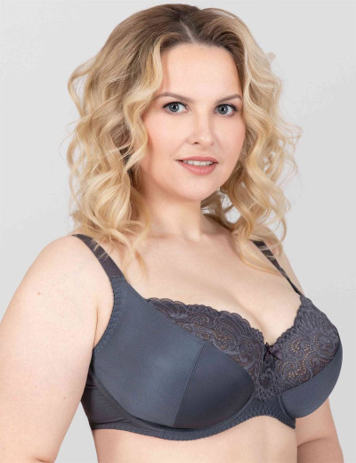 Бюстгальтер мягкий Milavitsa 102830 / 112830 антрацит, Цвет: антрацит, Размеры: 90H, изображение 5