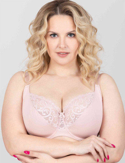 Бюстгальтер мягкий Milavitsa 102830 / 112830 розовый фарфор, Цвет: розовый фарфор, Размеры: 75D, изображение 5