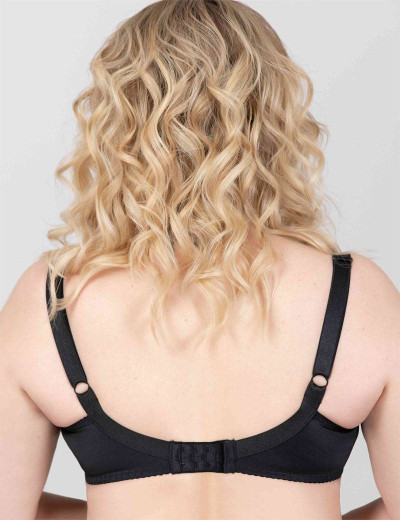 Бюстгальтер мягкий Milavitsa 102910 / 122910 черный с нюдом, Цвет: черный с нюдом, Размеры: 85H, изображение 2