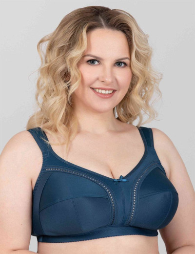 Бюстгальтер мягкий без косточек Milavitsa 104040 / 124040 синий топаз, Цвет: синий топаз, Размеры: 85E, изображение 3 Бюстгальтер мягкий без косточек Milavitsa 104040 / 124040 синий топаз, Цвет: синий топаз, Размеры: 85E, изображение 3