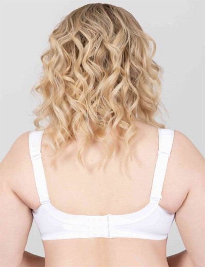 Бюстгальтер мягкий без косточек Milavitsa 104080 / 104081 / 124080 белый, Цвет: белый, Размеры: 80F, изображение 6