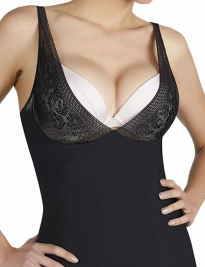 Платье корректирующее с ластовицей Ysabel Mora 19628 SHAPING DRESS-UP черный, Цвет: черный, Размеры: M, изображение 3