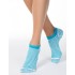 Ультракороткие женские носки CONTE ACTIVE 15С-46СП 073 белый/бирюза, Цвет: белый/бирюза, Размеры: 36/37
