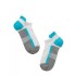 Укороченные женские носки CONTE ACTIVE 16С-71СП 083 серый/бирюза, Цвет: серый/бирюза, Размеры: 36/37, изображение 2