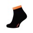Укороченные спортивные носки Conte DIWARI ACTIVE 7С-37СП 068 черный/оранжевый, Цвет: черный/оранжевый, Размеры: 40/41