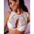 Кружевной бюстгальтер холтер Coquette Revue PROVOCATEUR 90094-01, Цвет: молоко, Размеры: 70B