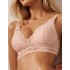 Бюстгальтер бралетт без косточек Esotiq 39510 SWEETHEART пудровый, Цвет: пудровый, Размеры: M