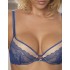 Модный комплект пуш-ап и бразилиана Leilieve SUMMER WIND M3154 bluette, Цвет: bluette, Размеры: 85B, изображение 2