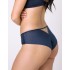 Трусы бразилиана Subtille LAILA braz, Цвет: темно-синий/бежевый, Размеры: M, изображение 2