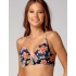 Бюстгальтер пляжный цветы UNICONF CBS48 IM18 VINTAGE ESCAPE, Цвет: темно-синий, Размеры: 70C