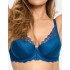 Бюстгальтер балконет со съемным пуш-ап Esotiq 39571 HUDSON синий, Цвет: синий, Размеры: 70E