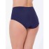 Трусы слипы миди Novella 105 темно-синий, Цвет: темно-синий, Размеры: L, изображение 2
