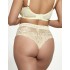 Высокие стринги Kris Line SUNSHINE stringi high waist, Цвет: банановый, Размеры: L, изображение 2