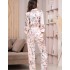 Пижама атласная Mia-Amore ADRIANA 7136, Цвет: пудровый, Размеры: 2XL, изображение 2 Пижама атласная Mia-Amore ADRIANA 7136, Цвет: пудровый, Размеры: 2XL, изображение 2