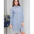 Рубашка-платье Mia-Amore NIZZA 6717, Цвет: голубой, Размеры: S, изображение 3