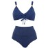 Купальник мягкий без косточек Sielei JQ52+JQ67 blu, Цвет: blu (синий), Размеры: 75C, изображение 3
