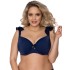 Верх купальника с мягкой чашкой Akcent AN217 M, Цвет: темно-синий, Размеры: 80E
