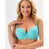 Бюстгальтер балконет пуш-ап VOVA SNEJANNA V54032 бирюза, Цвет: бирюза, Размеры: 85A, изображение 3