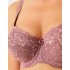 Кружевной бюстгальтер с поролоном Elli 3030 кофейно-розовый, Цвет: кофейно-розовый, Размеры: 75D, изображение 3