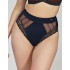 Трусы слипы высокие Kris Line ELIZABETH high waist, Цвет: темно-синий, Размеры: M