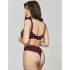 Трусы стринги миди Kris Line SELENA stringi high waist, Цвет: бургунди, Размеры: L, изображение 4
