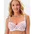Бюстгальтер с мягкими кружевными чашками Lina A 6010 белый, Цвет: белый, Размеры: 70E, изображение 4