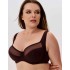 Бюстгальтер полумягкий с подкроем Novella 152 шоколад, Цвет: шоколад, Размеры: 75D, изображение 4