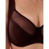 Бюстгальтер полумягкий с подкроем Novella 152 шоколад, Цвет: шоколад, Размеры: 75D, изображение 3