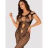 Черный бодистокинг Obsessive G 322, Цвет: черный, Размеры: S/M/L