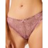 Кружевные трусы стринги Simona M 003 кофейно-розовый, Цвет: кофейно-розовый, Размеры: M, изображение 3