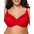 Бюстгальтер балконет «тюльпан» Ava MADISON 1559 U красный, Цвет: красный, Размеры: 95E