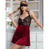 Сорочка с кружевом 5senses 7215 бордовый (маска в подарок), Цвет: бордовый, Размеры: M Сорочка с кружевом 5senses 7215 бордовый (маска в подарок), Цвет: бордовый, Размеры: M