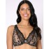 Бюстгальтер бралетт мягкий Subtille SCARLETTE soft bralette, Цвет: черный с бежевым, Размеры: 70F, изображение 3