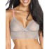 Кружевной топ бралетт MAT PURE SZARY M-3442-0, Цвет: серый, Размеры: M