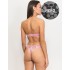 Женский комплект фашия стринги Sielei GLOSSY DAISY 7148+7141 nero, Цвет: nero (черный), Размеры: 70B, изображение 2