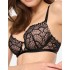 Кружевной бюстгальтер пуш-ап Esotiq SARAY 39545, Цвет: черный с бежевым, Размеры: 70C