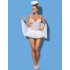 Ролевой костюм ангелочка Obsessive SWANGEL 6 предметов, Цвет: белый, Размеры: S/M