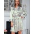 Халат-кимоно атласный Mia-Amore KATRIN 8673, Цвет: фисташковый, Размеры: L/XL