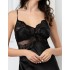 Шелковая сорочка с кружевом Mia-Amore AURELIA 3890 черный, Цвет: черный, Размеры: XL, изображение 4 Шелковая сорочка с кружевом Mia-Amore AURELIA 3890 черный, Цвет: черный, Размеры: XL, изображение 4