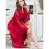 Шелковый халат длиной в пол Mia-Amore AURELIA 3899 красный, Цвет: красный, Размеры: S/M, изображение 2