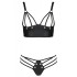 Сексуальный комплект Passion MALWIA BIKINI black, Цвет: черный, Размеры: 4XL/5XL, изображение 3
