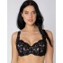 Бюстгальтер балконет тюльпан Subtille BELLA full cup черно-бежевый, Цвет: черный+беж, Размеры: 70H, изображение 3