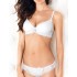Бюстгальтер балконет Lormar MOUSSE PIZZO bianco, Цвет: bianco (белый), Размеры: 85D, изображение 2