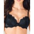 Бюстгальтер балконет пуш-ап с гелем Lormar PRESTIGE nero, Цвет: nero (черный), Размеры: 65B