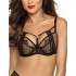 Бюстгальтер пуш-ап Novika ANGELINA N01 PUSH UP, Цвет: черный+бежевый, Размеры: 90B