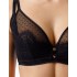 Сексуальный мягкий бюстгальтер с поддержкой Coquette Revue DOTS 85114-06, Цвет: черный, Размеры: 75C, изображение 5